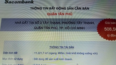 Sacombank tiếp tục bán đấu giá tài sản liên quan ông Phạm Công Danh