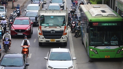 Hà Nội xén vỉa hè, dải phân cách dọc tuyến buýt nhanh BRT