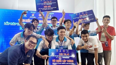 Các đội thành phố Hồ Chí Minh vô địch Cuộc thi lắp ráp và lập trình rô bốt MYOR