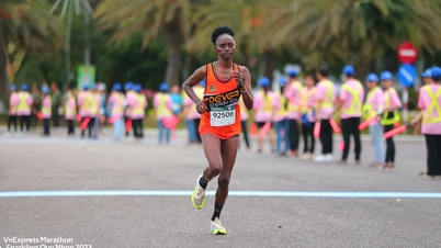 Runner Kenya wants to inspire Vietnamese women