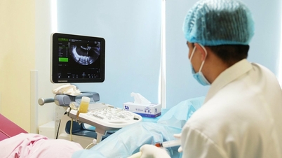Ascites បន្ទាប់ពីការទាញយកស៊ុតសម្រាប់ការបង្កកំណើតនៅក្នុង vitro
