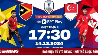 Xem trực tiếp bóng đá Timor Leste vs Singapore trên kênh nào?