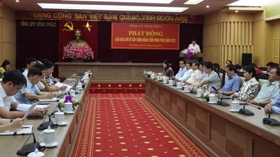 Phát động Giải báo chí về xây dựng Đảng tỉnh Vĩnh Phúc