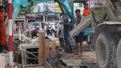 Dong Nai deploys additional 14 billion flood prevention project near Trang Dai intersection