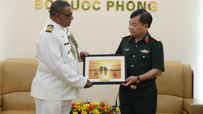 ឧត្តមសេនីយឯក Hoang Xuan Chien បានទទួលជួបអនុព័ន្ធការពារជាតិអាហ្វ្រិកខាងត្បូង