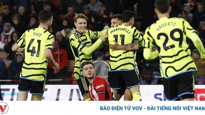 លទ្ធផលបាល់ទាត់ Premier League៖ Arsenal យកឈ្នះ Sheffield ៦-០