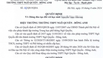 សាលាសុំទោសចំពោះ "ការបញ្ឈប់" របស់កុមារដោយសារតែសំណួររបស់ឪពុកអំពីកម្មវិធីសិក្សា