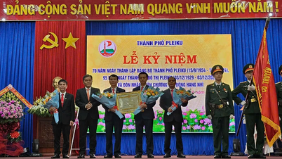 អបអរសាទរខួបលើកទី 70 នៃការបង្កើតបក្ស ខួបលើកទី 95 នៃការបង្កើតទីក្រុង Pleiku ខេត្ត Gia Lai