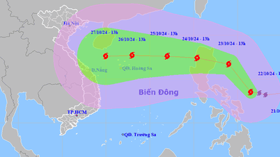 Bão Trami giật cấp 14 khi vào Biển Đông
