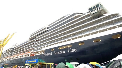 កប៉ាល់ Super Cruise Westerdam ដឹកអ្នកទេសចរអឺរ៉ុប និងអាមេរិក 2,000 នាក់ទៅកាន់ទីក្រុង Da Nang