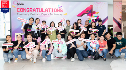 Amway Vietnam ទទួលបានវិញ្ញាបនបត្រជាសកល "កន្លែងធ្វើការល្អ"