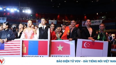 គូស្នេហ៍​អត្តពលិក​វៀតណាម​ត្រៀម​ចូល​រួម​ប្រកួត Dancesport World Championship