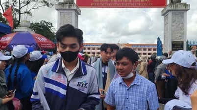 Dư thời gian làm bài môn văn, thí sinh Đà Lạt hy vọng môn toán 'dễ thở'