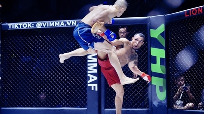 Tran Quang Loc បាន​វាយ​បក​ពីរ​ដង​ក្នុង​ការ​ការពារ​តំណែង​ជើង​ឯក MMA