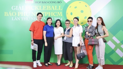 Báo Phụ nữ TP.HCM tổ chức giải pickleball dành cho các bóng hồng