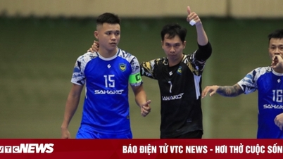 Trực tiếp Futsal HDBank VĐQG 2023: Hà Nội vs Sahako