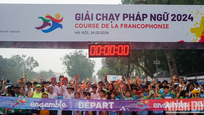 [រូបថត] Francophone Run 2024 ភ្ជាប់សហគមន៍ដែលស្រលាញ់បារាំងនៅវៀតណាម