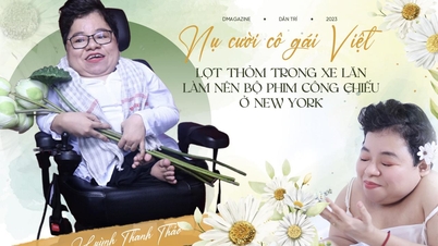 Nụ cười cô gái Việt lọt thỏm trong xe lăn trong phim công chiếu ở New York