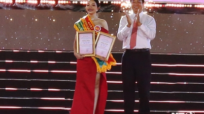 พิธีมอบรางวัลการประกวดความงามวัฒนธรรมชาติพันธุ์จังหวัดนิญถ่วน ครั้งที่ 2 ประจำปี 2566