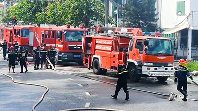 Công ty ở TP. Thủ Đức cháy lớn sau tiếng nổ lớn