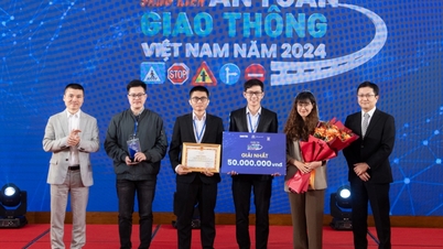 កាសែត Dan Tri បានផ្តល់រង្វាន់ជាច្រើនសម្រាប់គំនិតផ្តួចផ្តើមសុវត្ថិភាពចរាចរណ៍វៀតណាមក្នុងឆ្នាំ 2024
