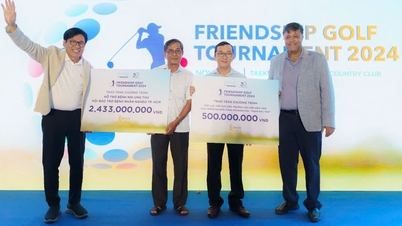 Giải Golf Hữu nghị Suntory PepsiCo Việt Nam 2024 gây quỹ gần 3 tỷ đồng