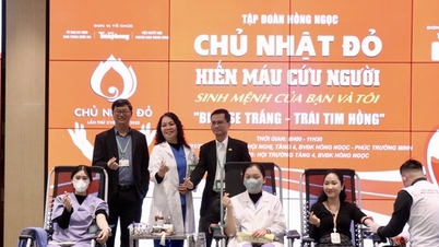 វេជ្ជបណ្ឌិត និងបុគ្គលិកពេទ្យរាប់រយនាក់នៃមន្ទីរពេទ្យទូទៅហុងង៉ុក បរិច្ចាគឈាមដើម្បីសង្គ្រោះជីវិត