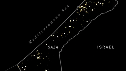 Darkness falls over Gaza after Israel's full-scale siege