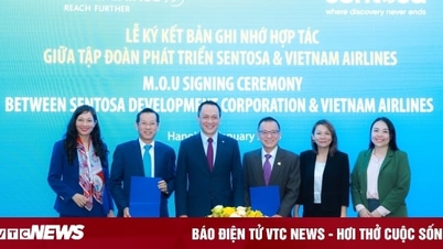 Vietnam Airlines và Tập đoàn SDC của Singapore hợp tác kích cầu du lịch