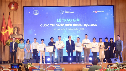 Hội nghị các nhà khoa học trẻ và trao giải Cuộc thi sáng kiến khoa học
