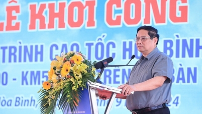 Thủ tướng phát lệnh khởi công tuyến cao tốc Hòa Bình