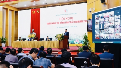 Bộ Tài nguyên và Môi trường triển khai thi hành Luật Đất đai 2024