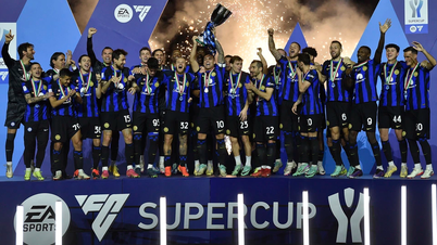 Lautaro Martinez ជួយ Inter Milan យកឈ្នះ Napoli ឈ្នះ Italian Super Cup