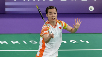 Tennisspielerin Thuy Linh hat ihr erstes Match bei den Olympischen Spielen 2024 nach 30 Minuten gewonnen.