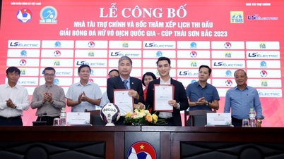 VFF công bố Nhà tài trợ chính Giải bóng đá nữ vô địch quốc gia – Cúp Thái Sơn Bắc 2023