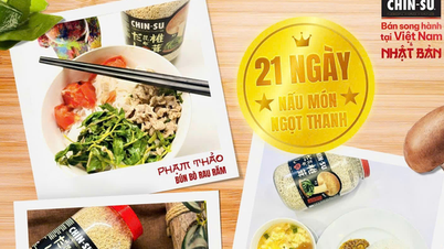 Looking back at the 21-day sweet journey with CHIN-SU Shiitake mushroom & Kombu seaweed seasoning