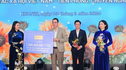 ក្រុមហ៊ុន T&T Group បន្តបរិច្ចាគថវិកាចំនួន 2 ពាន់លានដុង ដើម្បីឧបត្ថម្ភដល់កុមារក្រីក្រ