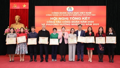Summary of trade union work of the Ministry of Education and Training in 2024