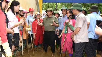 Premierminister inspiziert Wiederaufbaumaßnahmen nach Hochwasser in Yen Bai
