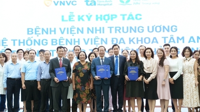 National Children's Hospital has strategic cooperation with Tam Anh General Hospital System