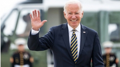 ប្រធានាធិបតី Joe Biden មកដល់ទីក្រុងហាណូយ ចាប់ផ្តើមដំណើរទស្សនកិច្ចផ្លូវរដ្ឋនៅវៀតណាម