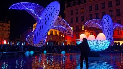 Lyon Light Festival ជាព្រឹត្តិការណ៍សិល្បៈចម្រុះពណ៌របស់ប្រទេសបារាំង