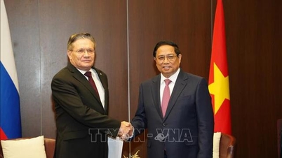 El primer ministro Pham Minh Chinh recibe al director general del Grupo Rosatom (Rusia)