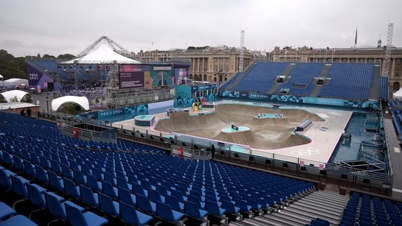 Mưa lớn làm gián đoạn nhiều sự kiện thể thao tại Olympic