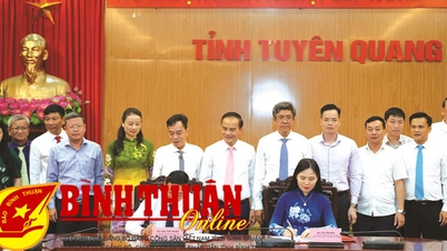 Binh Thuan - Tuyen Quang សហការលើវិស័យវប្បធម៌ កីឡា និងទេសចរណ៍