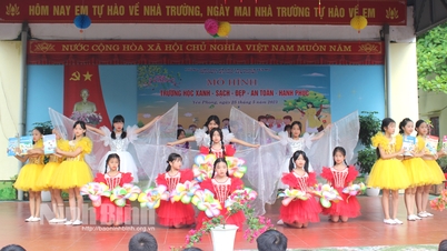 Phòng Giáo dục và Đào tạo Yên Mô ra mắt mô hình trường học Xanh sạch đẹp an toàn hạnh phúc