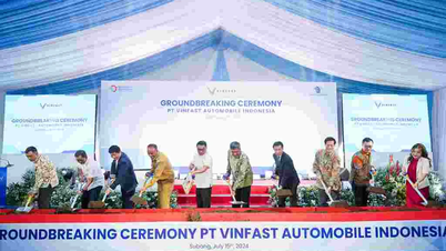 VinFast breaks ground on electric vehicle assembly plant project in Indonesia