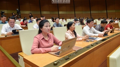 Quốc hội thảo luận tại tổ về báo cáo kinh tế-xã hội