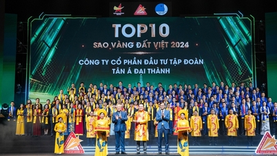 Tân Á Đại Thành được vinh danh Top 10 Sao Vàng đất Việt năm 2024