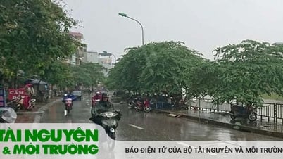 Miền Bắc mưa rào rải rác, Nam Bộ mưa triền miên